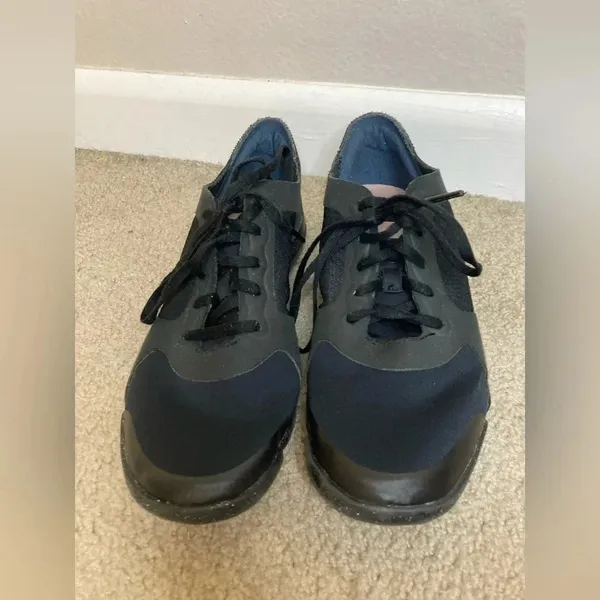 Adidas X Stella McCartney Black Paneled Mesh Shoes Size 9 - Image 2