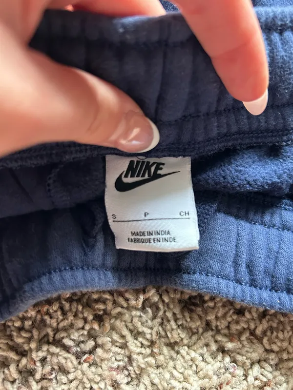 Nike Dri-Fit Sweatpants Navy - Image 3