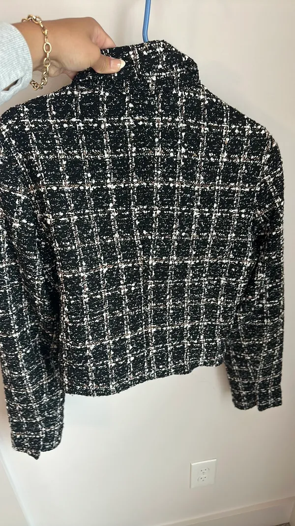 Abercrombie and fitch tweed jacket - Image 3