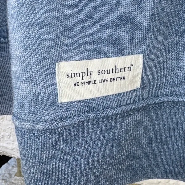 Simply Southern Western Barbie Blue Crewneck Sweater - Image 7