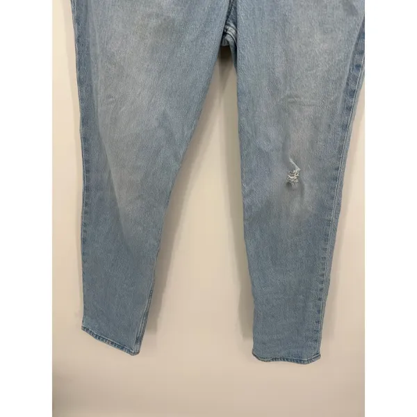 Levi's Light Wash 70s High Slim Straight Denim Jeans Womens‎ Size 31 Blue - Image 4