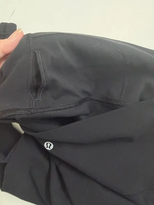 Lululemon Align Crop Leggings Capri High Rise Nulu Fabric Athletic Black 19” - Image 10