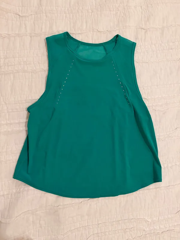 Green Lululemon Tank Top - Image 3