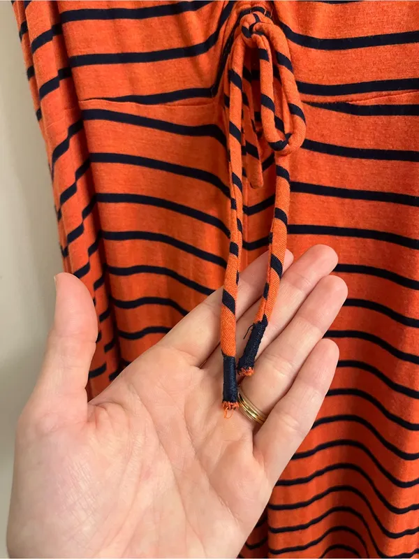 Anthropologie Lissa Striped Wide Leg Jumpsuit Size Small - Image 6