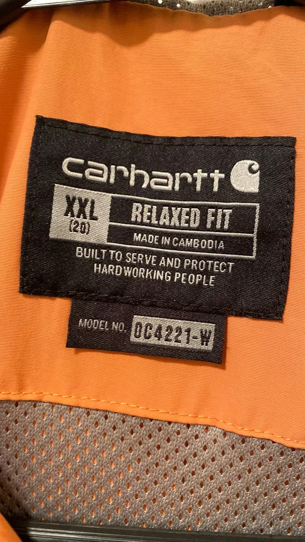 Carhartt Rain Jacket - Image 2