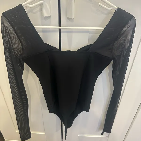 Abercrombie & Fitch Black Bodysuit - Image 7