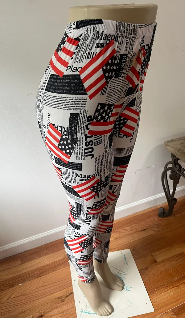 Leggings White Size L - Image 3