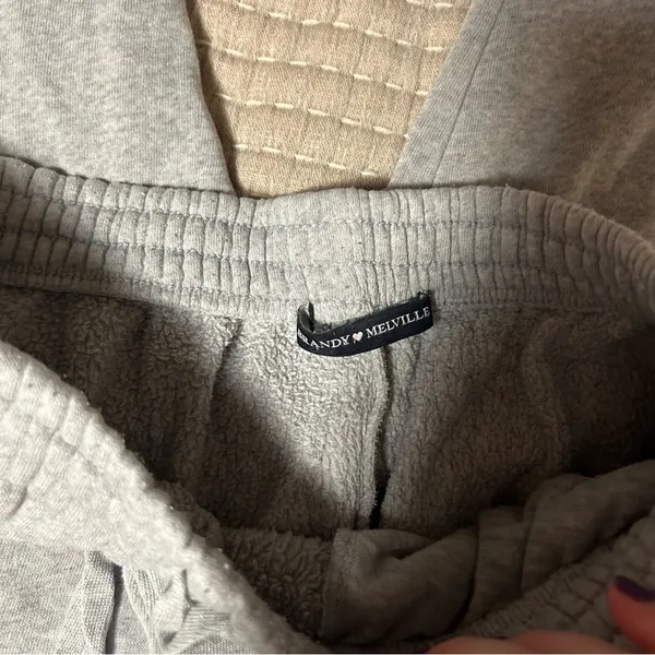 Brandy Melville grey  sweatpants - Image 2