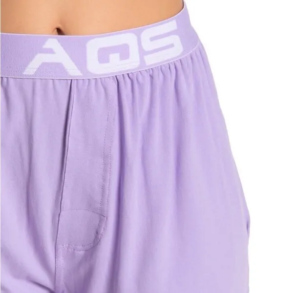 AQS‎ Unisex Periwinkle Lounge Pants Size Medium NWT Purple - Image 3