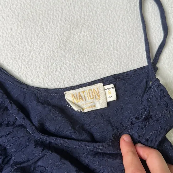 NATION LTD Matching Navy Leopard Set: Aya Cami & Fremont Un-Jogger - Image 5