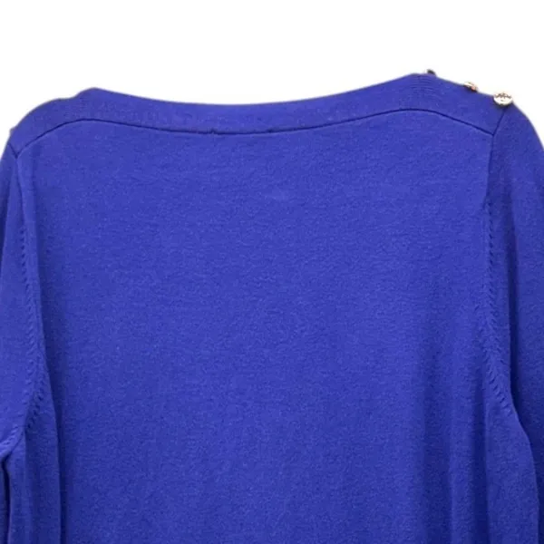 Susan Graver‎ Knit Sweater Cobalt 1X - Image 4