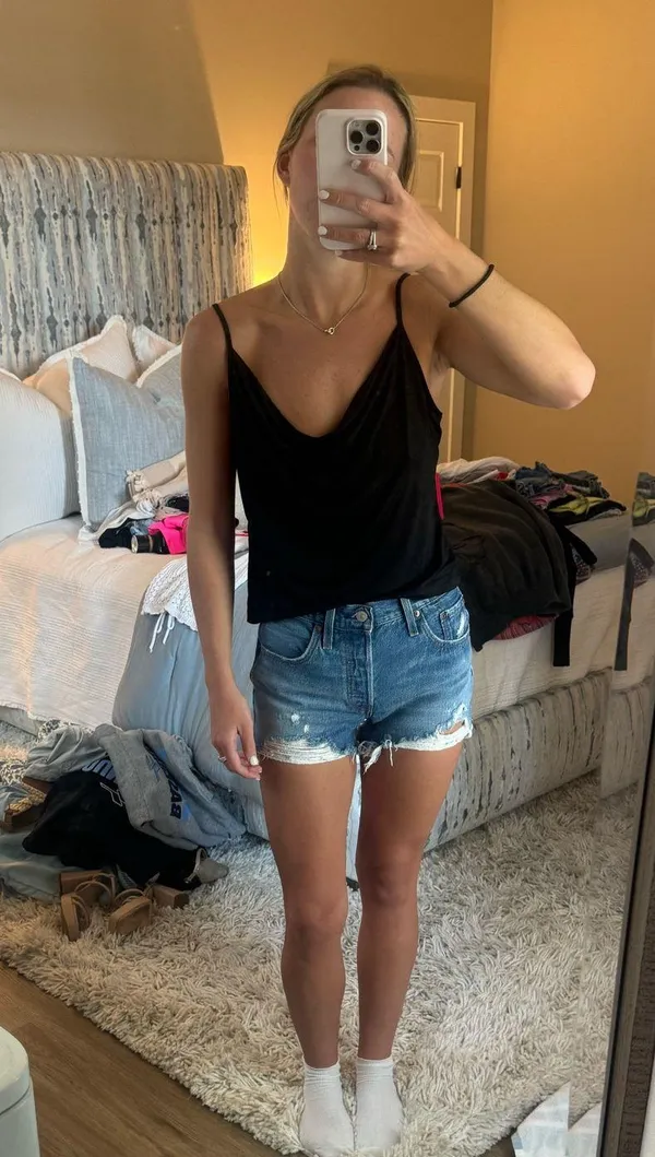 Urban Outfitters Black Cowneck Top - Image 2