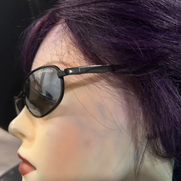 Black Sunglasses with Tinted Lenses - Image 9