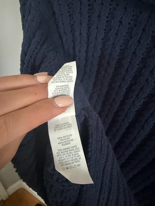Aerie Navy Sweater - Image 5