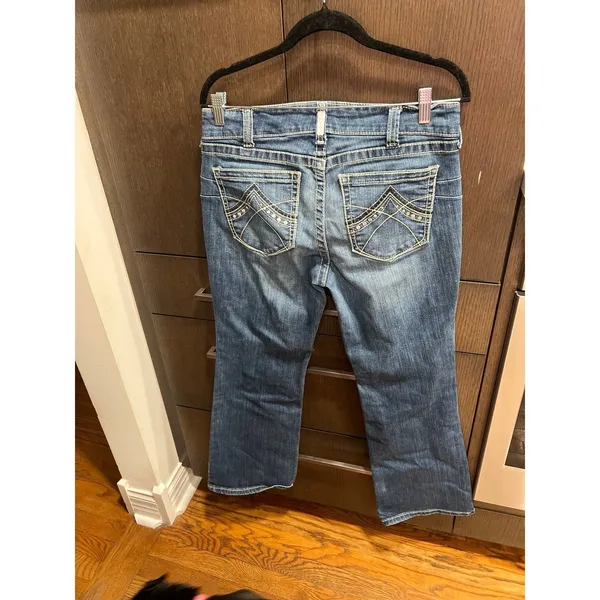 Ariat‎ women's jeans Denim size 31 - Image 4