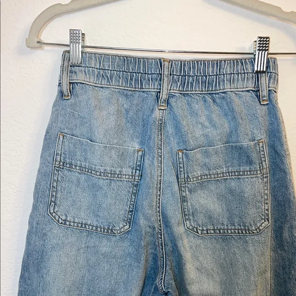 Garage Blue Flare‎ Wide-Leg Jeans - Image 4