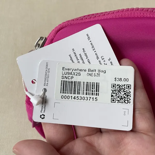 Lululemon everywhere belt bag 1L sonic pink - Image 3