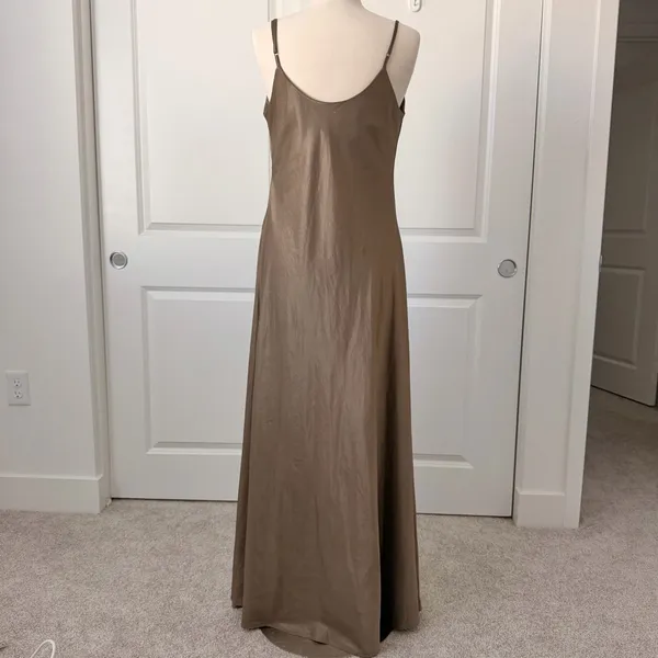 TOV Noir Slip Dress - Image 6
