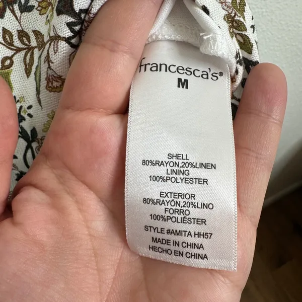 Audrey Parks x Francesca's NWT‎ Floral Midi Dress Size Medium - Image 6