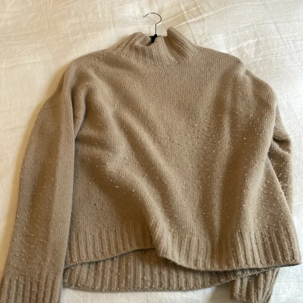 Knititude Brown Turtleneck Sweater - Image 2