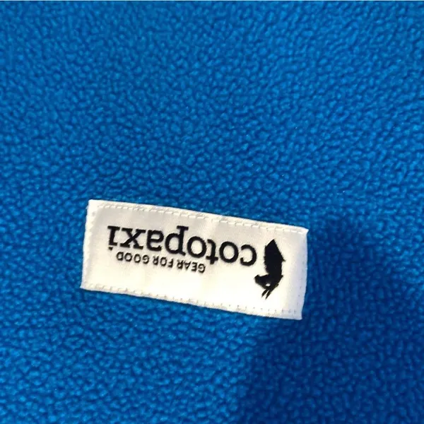 Cotopaxi Amando Fleece Half Zip - small Blue and dusty red/brown - Image 2