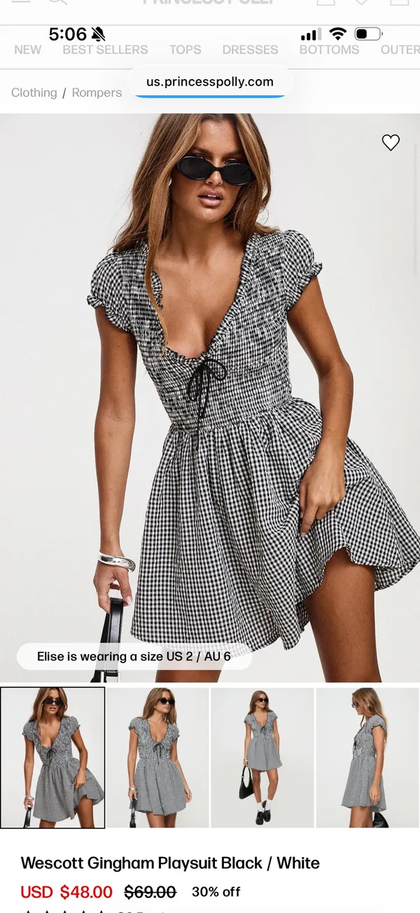 Princess Polly Romper - Image 2
