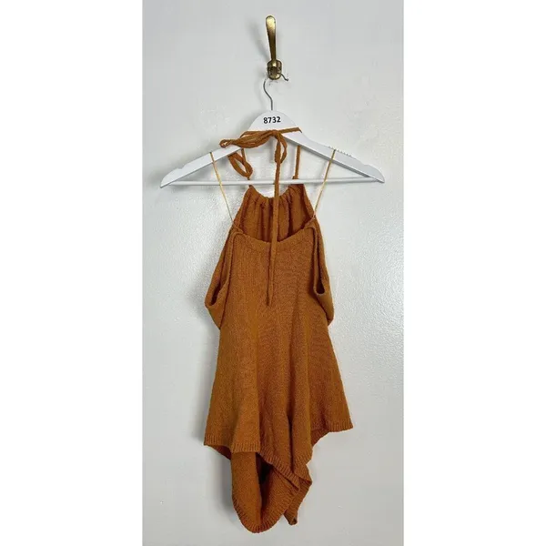 FREE PEOPLE Mina Romper in Suntan Size Large - Image 8