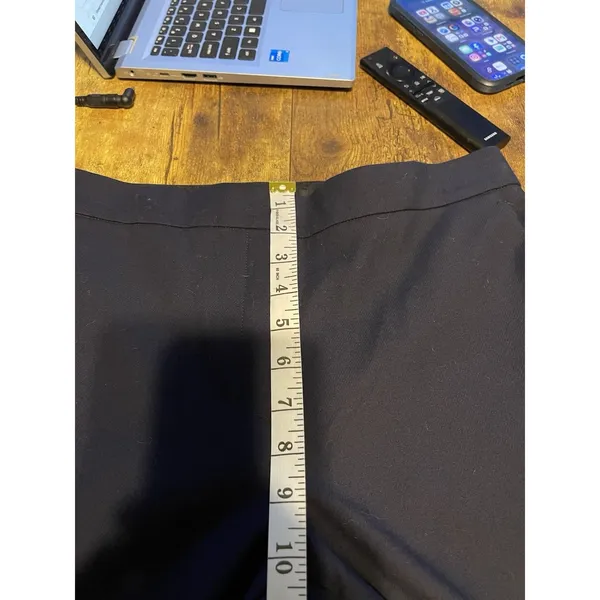 Ann Taylor Eva High Rise Ankle Pants Sz 2 Navy Blue Cuffed Dress Trouser Work - Image 8