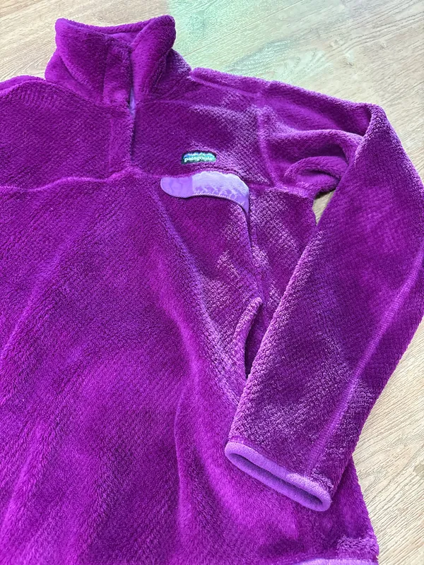 Patagonia Purple Fleece Pullover - Image 2