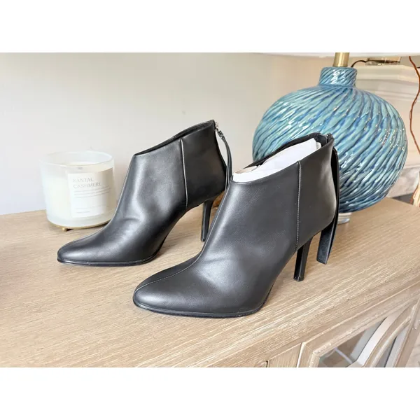 NWOT Zara Ankle Boots‎ Women Black Size 39 / 8.5 - Image 3