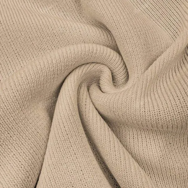 Nwot Knitted Buttoned Vest In Cream Color S - Image 5