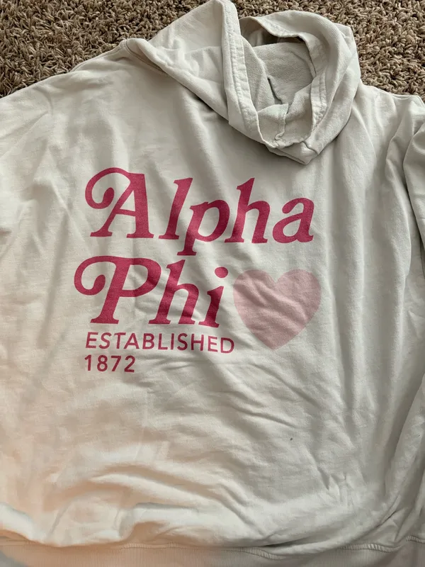 Alpha Phi University Tees Hoodie - Image 2