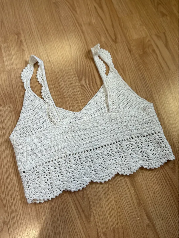 Boho Knit American Eagle Tank - Image 3