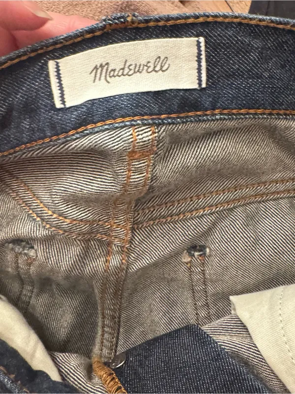MADEWELL Curvy Dean Easy Staright Jeans - Image 6