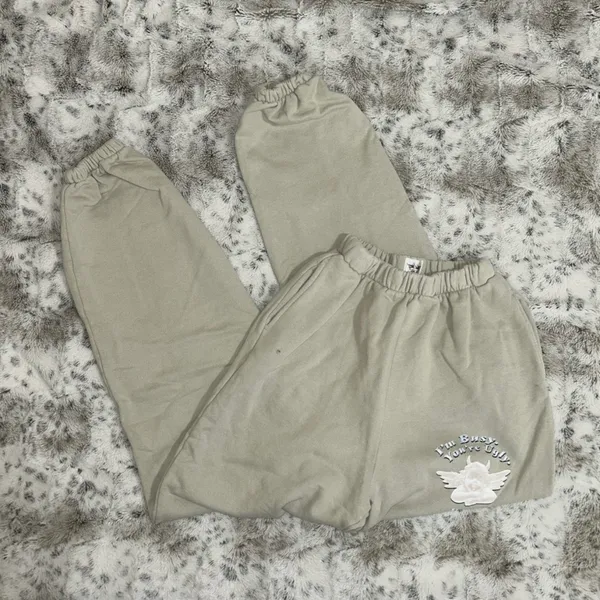 Boys Lie 🆕 NWOT | I’m Busy You’re Ugly Sweatpants | Size Small - Image 7