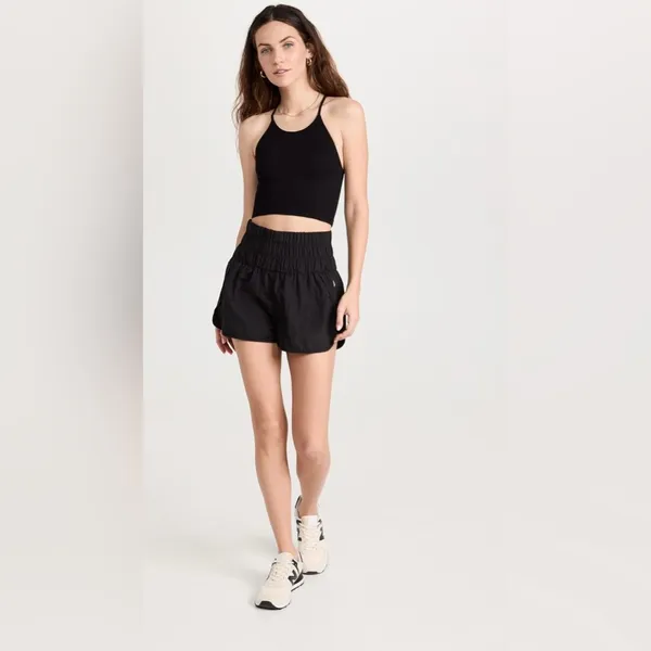 FP Movement The Way Home Black Shorts XS - Image 3