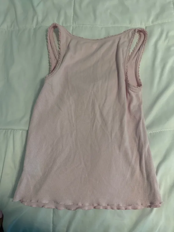 Old Navy Pink Tank Women’s Top  - Image 2