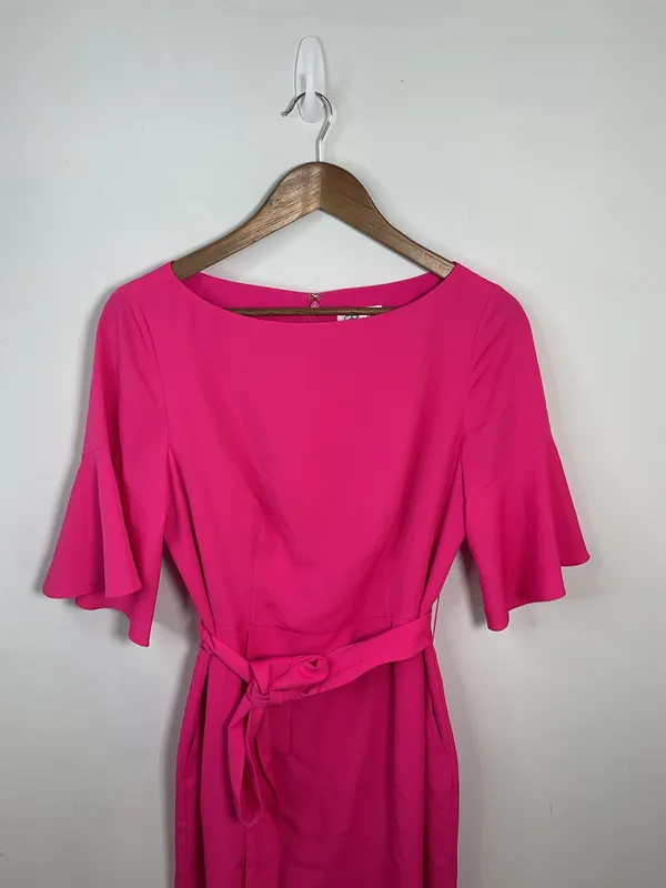 Eliza J Hot Pink Sheath Dress Size 8 - Image 2