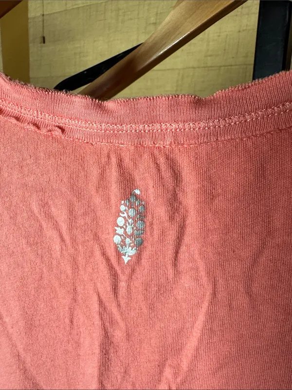 Free People FP Movement Bring the Heat Pink Cropped Muscle Tank Size Medium - Image 9