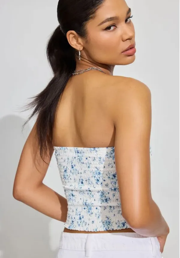 Garage Vera Smocked Tube Top - Image 2