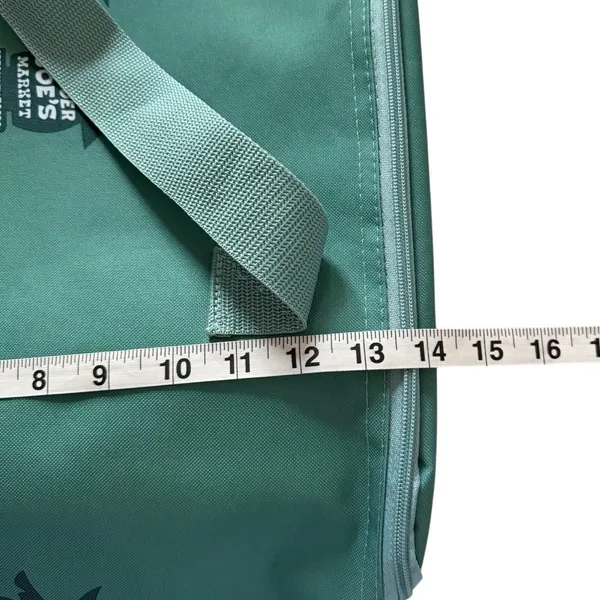 Trader Joe's Large Green Insulated Tote Bag - Image 5