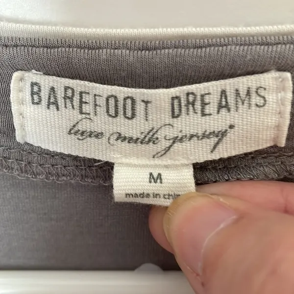 Barefoot Dreams Luxe Milk Jersey PJ Top Medium - Image 4