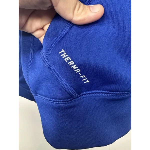 Nike Giants Women’s Blue Thermal-Fit Pullover Sweatshirt Size M NFL - Image 5