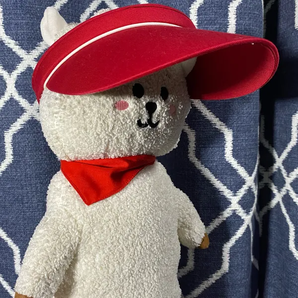 Red Visor Hat - Image 2