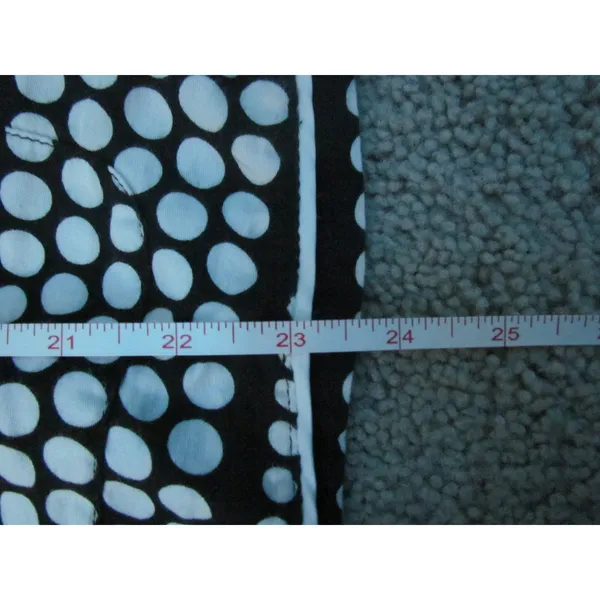 Kate Spade Pajama Top Size M Black Polka Dot Button Down Sleepwear‎ Loungewear - Image 3