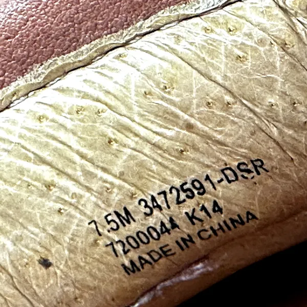 Frye Dean Artisan Low Leather Sneakers Lace Up Suede Trim Classic Brown 7.5 - Image 6