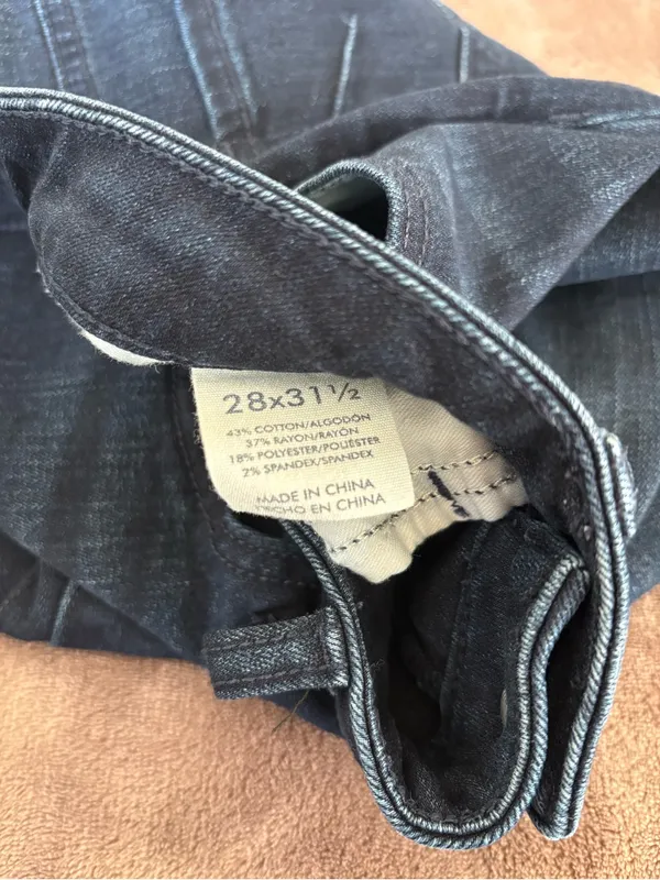 BKE Stella Mid-Rise Skinny Jeans Dark Wash Slim Fit Size 28x31.5 - Image 6