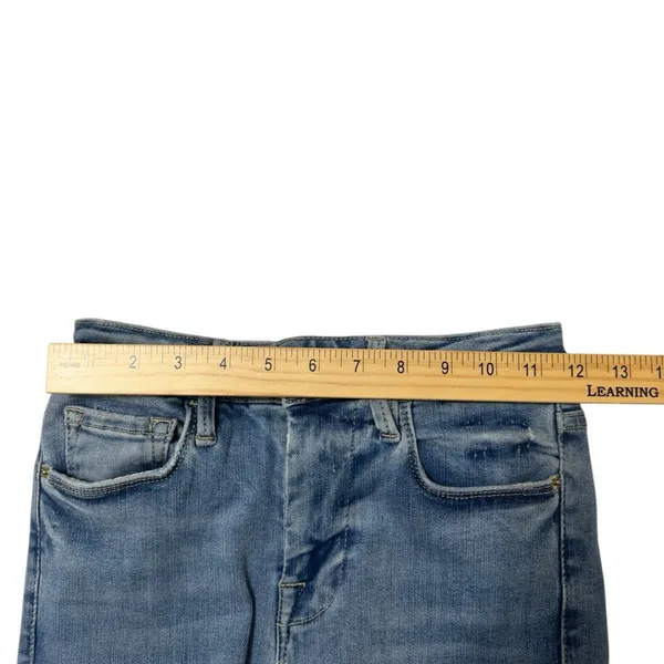 Frame Denim Blue Flare Jeans - Image 6