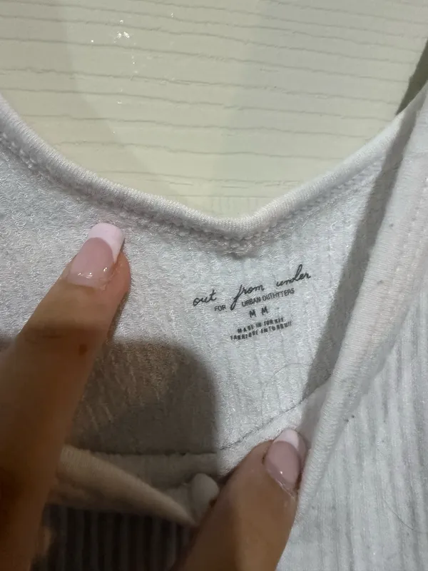 White Urban Outfitters Tank Top - Image 3
