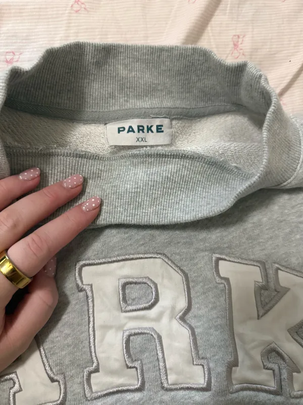 PARKE Grey and white Mockneck - Image 2